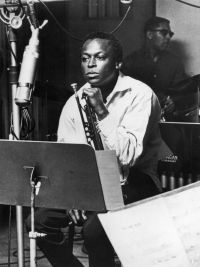 Miles Davis In Recording Studio